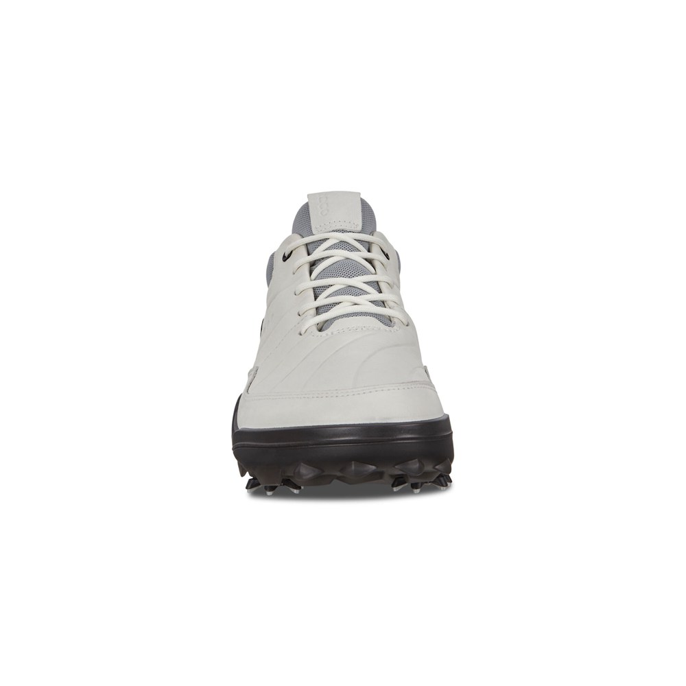 Zapatos De Golf Hombre - ECCO Cleated Strike - Blancos/Negros - JHR146320